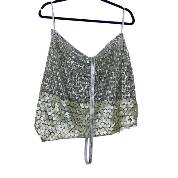 Nasty Gal Hand Embellished Sequin Mini Skirt NWT - Picture 5 of 10